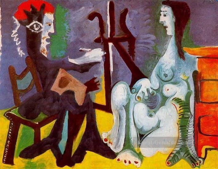 Der Künstler und sein Modell L artiste et son modele 3 1963 Kubismus Pablo Picasso Ölgemälde